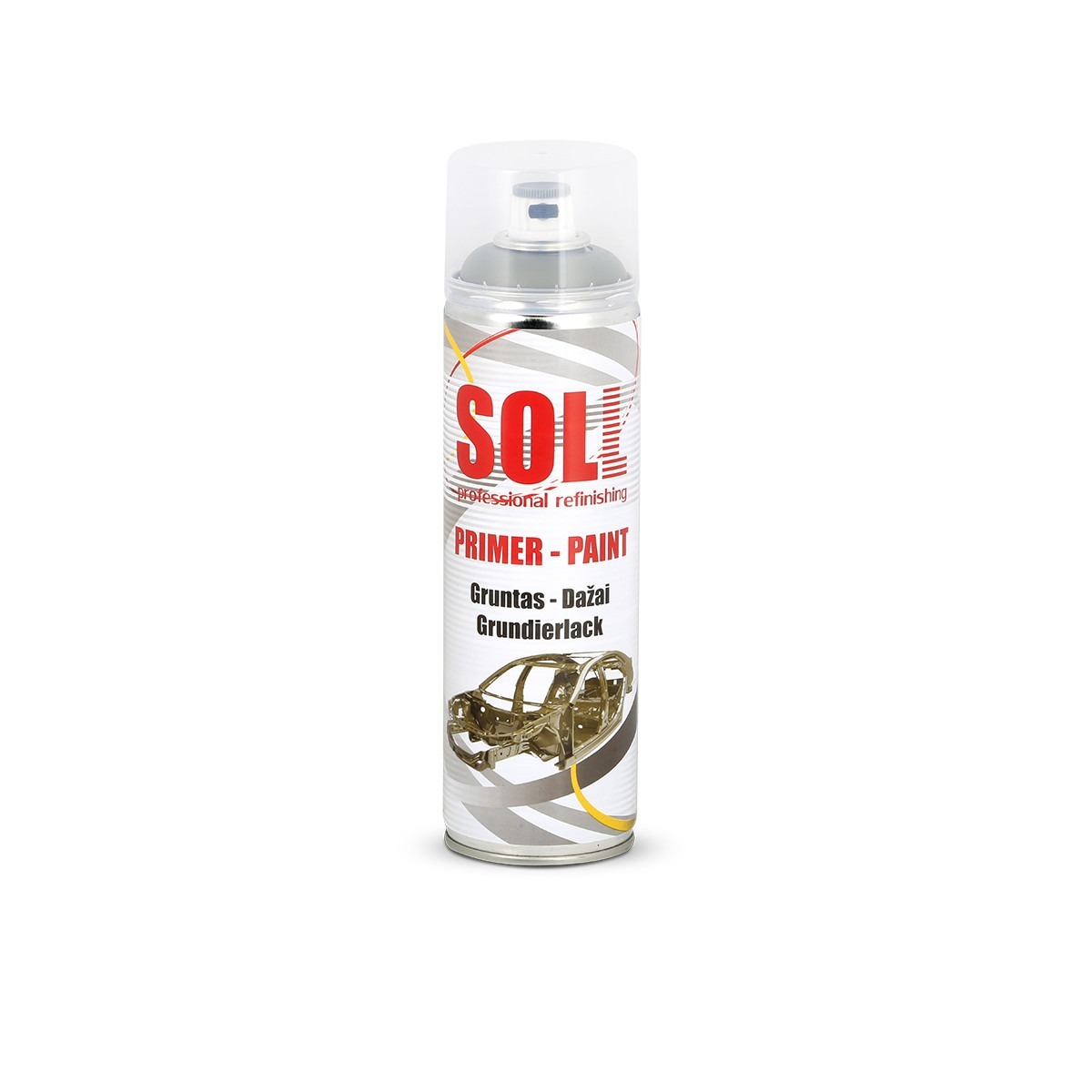 SOLL PRIMER-PAINT Matte paint-primer RAL 7033, 500 ml