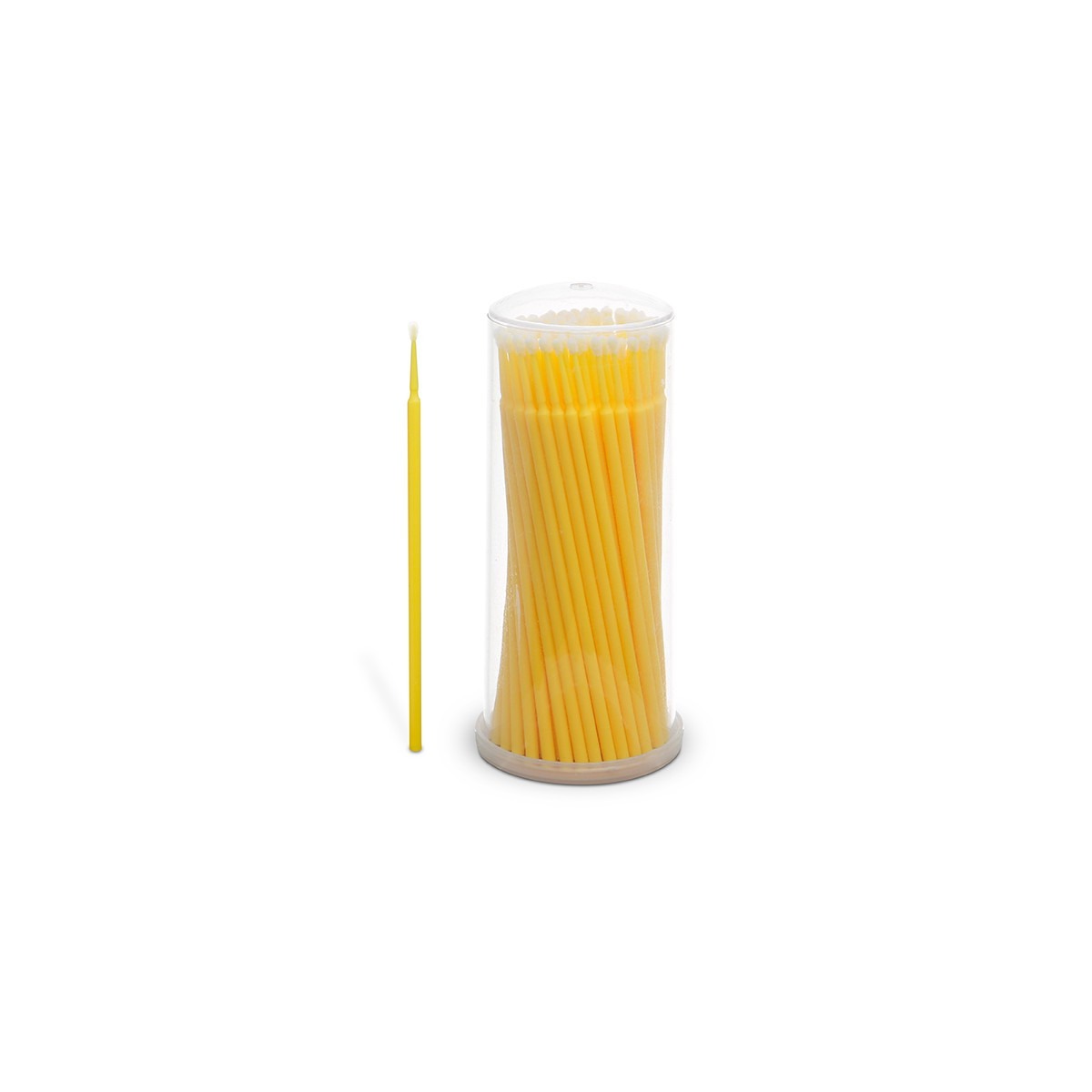 SOLL Paint touch-up microbrush, yellow 100pcs
