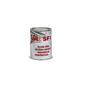 SOLL SF1 Acrylic filler,color light grey 0.8ltr
