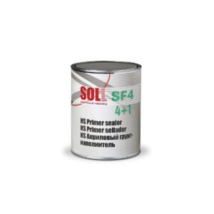 SOLL SF4 HS 4+1 Acrylic filler, color white, 3.785ltr