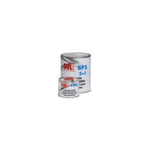 SOLL SF5 HS 5:1 Acrylic filler with hardener, color white 3ltr