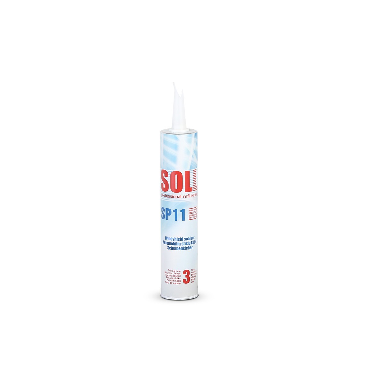 SOLL SP11 Windshield sealant, drying time 3 hours, 310 ml