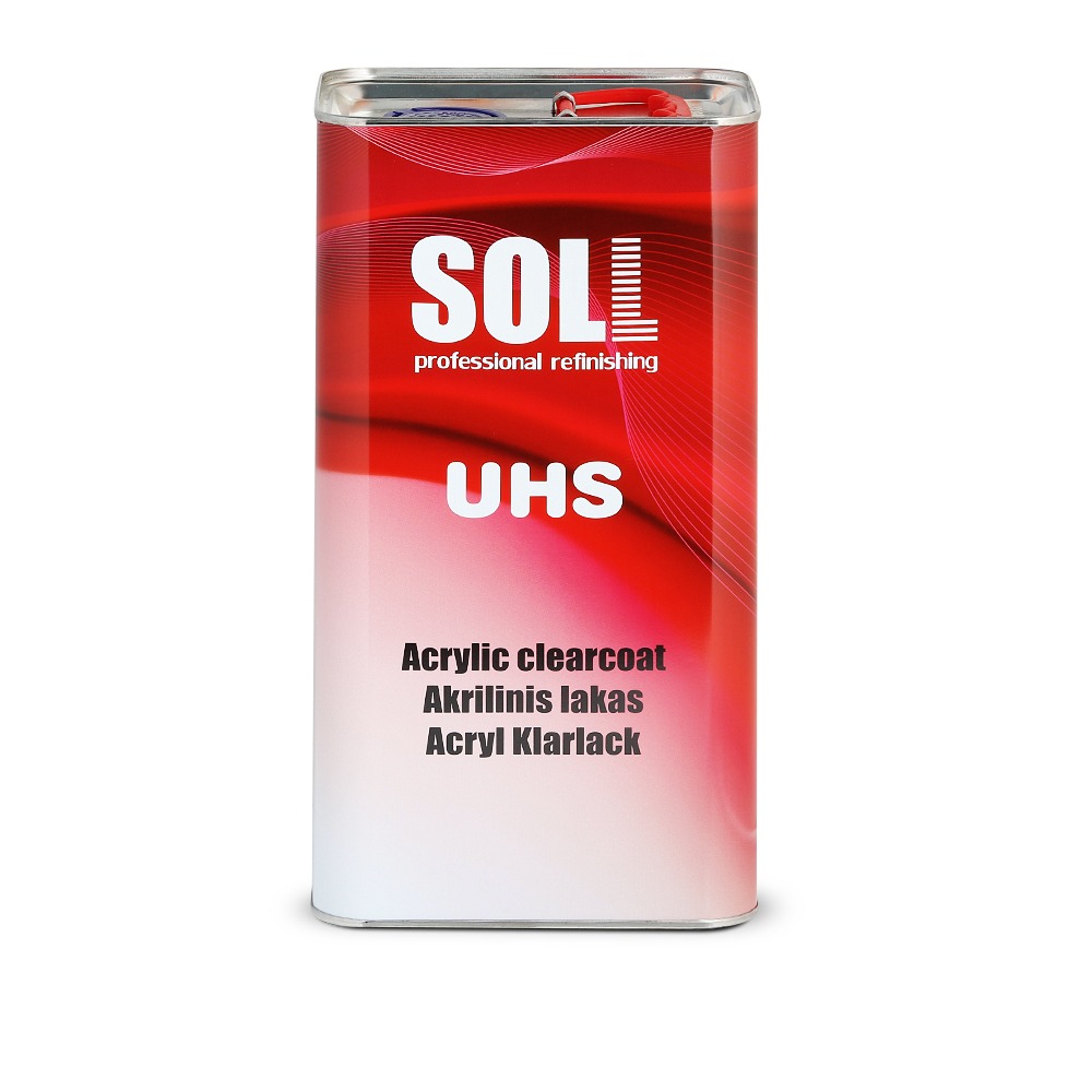 SOLL UHS 2K Acrylic clearcoat, 5ltr