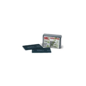 SOLL non-woven abrasive sheet 152x229mm, very fine, color green